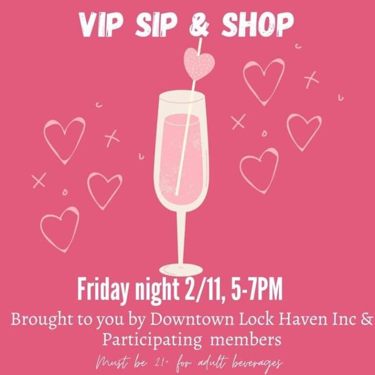 Sip and Shop 2022_Downtown Lock Haven